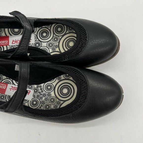 Spring Boost Dorsi Technology Black Leather Mary Jane Comfort shoe women’s 8.5 - Picture 2 of 7